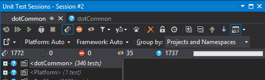 R#7 Running unit tests