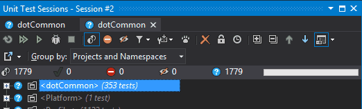 R#8 Running unit tests