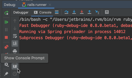 Show Console Prompt