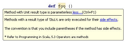 Method with Unit result type is parameterless inspection