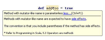 Method with mutator-like name is parameterless inspection