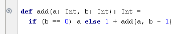 Method with recursion icon