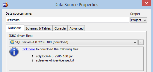 download microsoft jdbc driver 6.0 for sql server