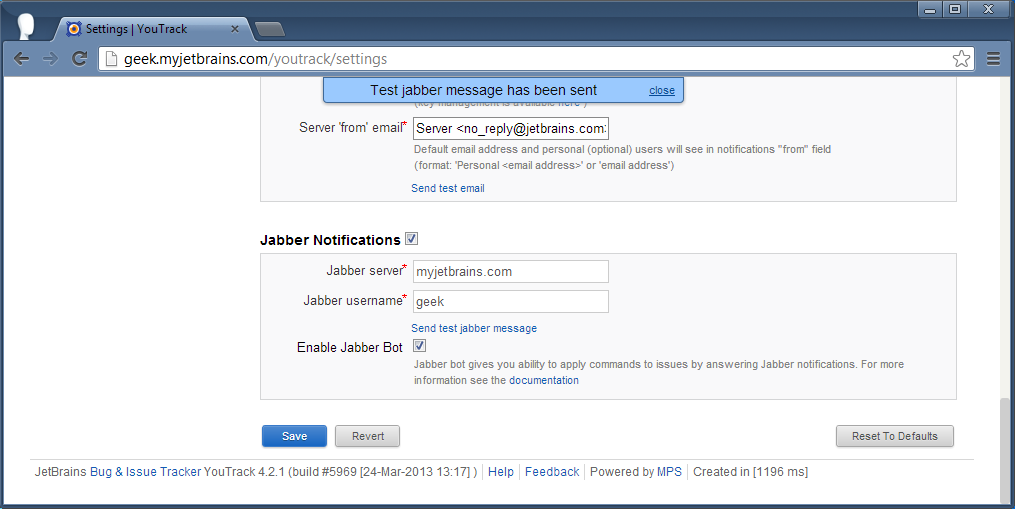 Chat jabber XMPP servers