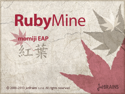 RubyMine Momiji EAP