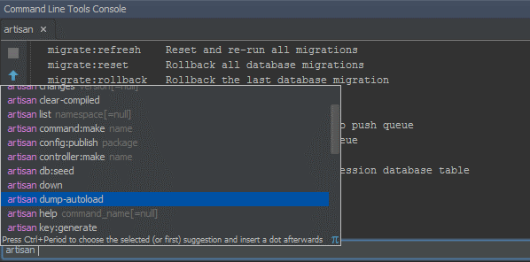 Command Line Tools Based on Symfony Console (Doctrine, Laravel) in