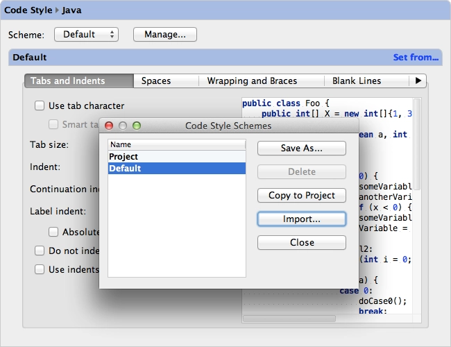 eclipse code formatter settings cdt