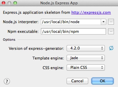 jetbrains webstorm express