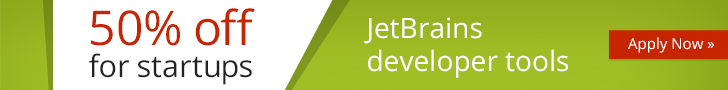 JetBrains Startup Discount Plan