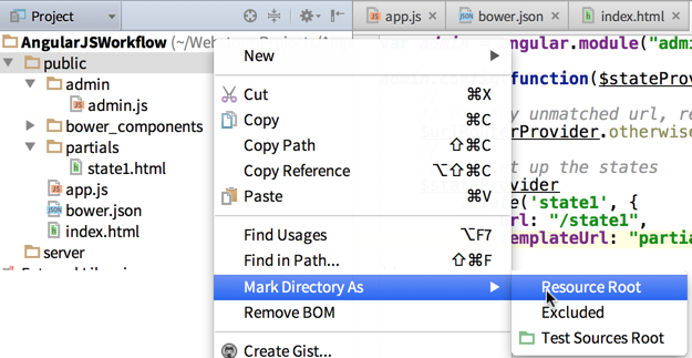 webstorm 2016 angular 2