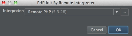 phpstorm php interpreter