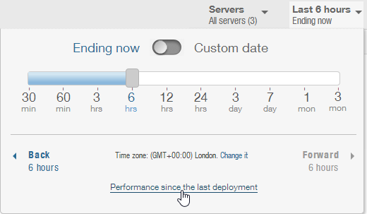 new-relic-performance-since-last-deployment