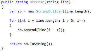 String concatenation code fix