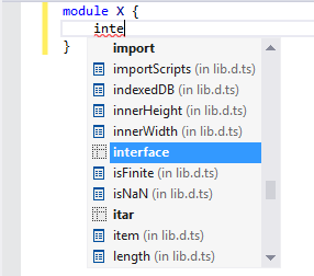 Live templates for TypeScript