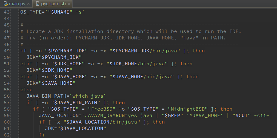 Проект в pycharm