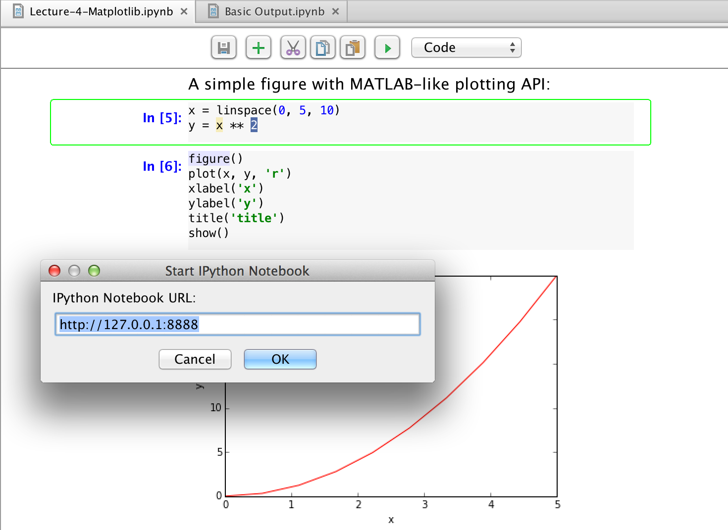 python notebook