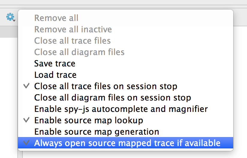 Source maps support