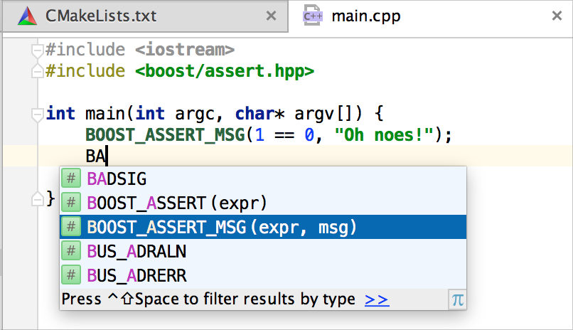 Clion include library