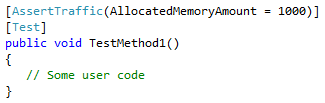 AssertTraffic Attribute Example