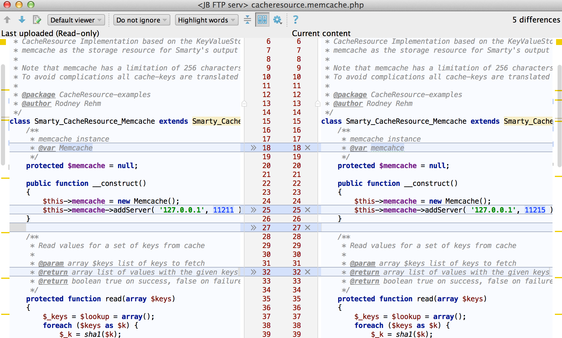 phpstormfrom remote host widget