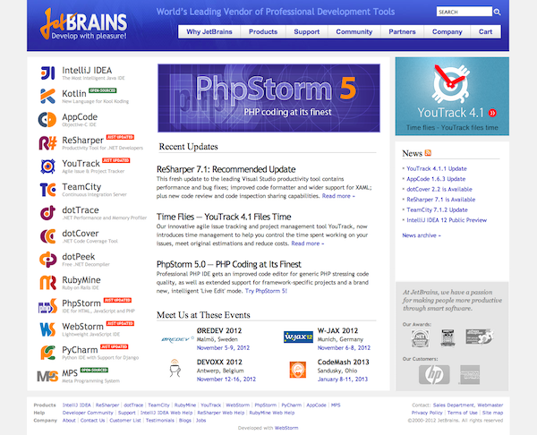 jetbrains.com 2012