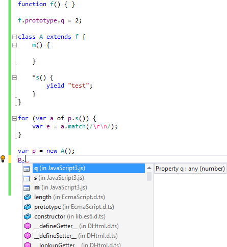 ECMAScript 6 classes support in ReSharper 9.2