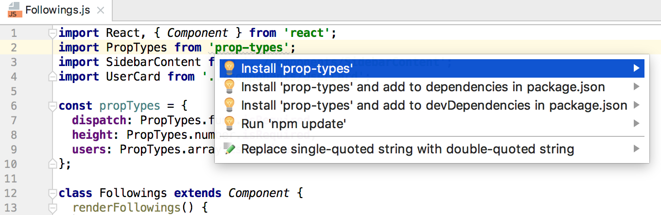 webstorm disable typo check