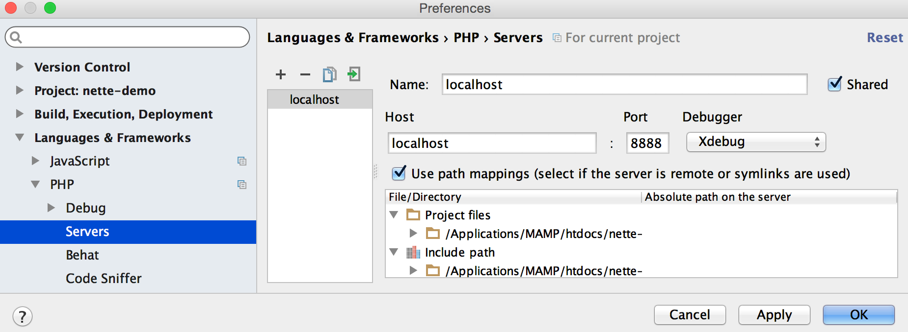 phpstorm debug 255