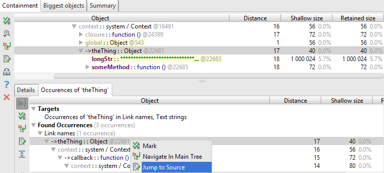 Node.Js Profiling In Webstorm. Part 2: Memory Profiling. | The Webstorm Blog