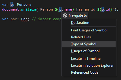 Go to type of symbol in ReSharper 9.2