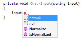 ReSharper's postfix template to check if something is not null (before expanding)