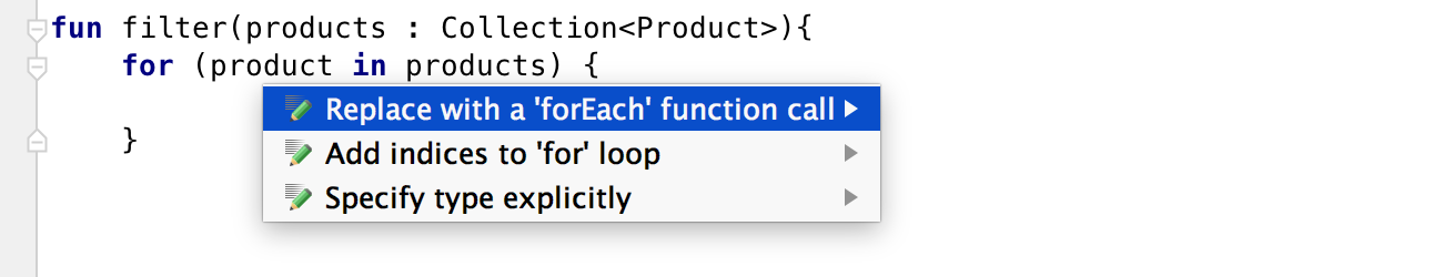 kotlin for each with index