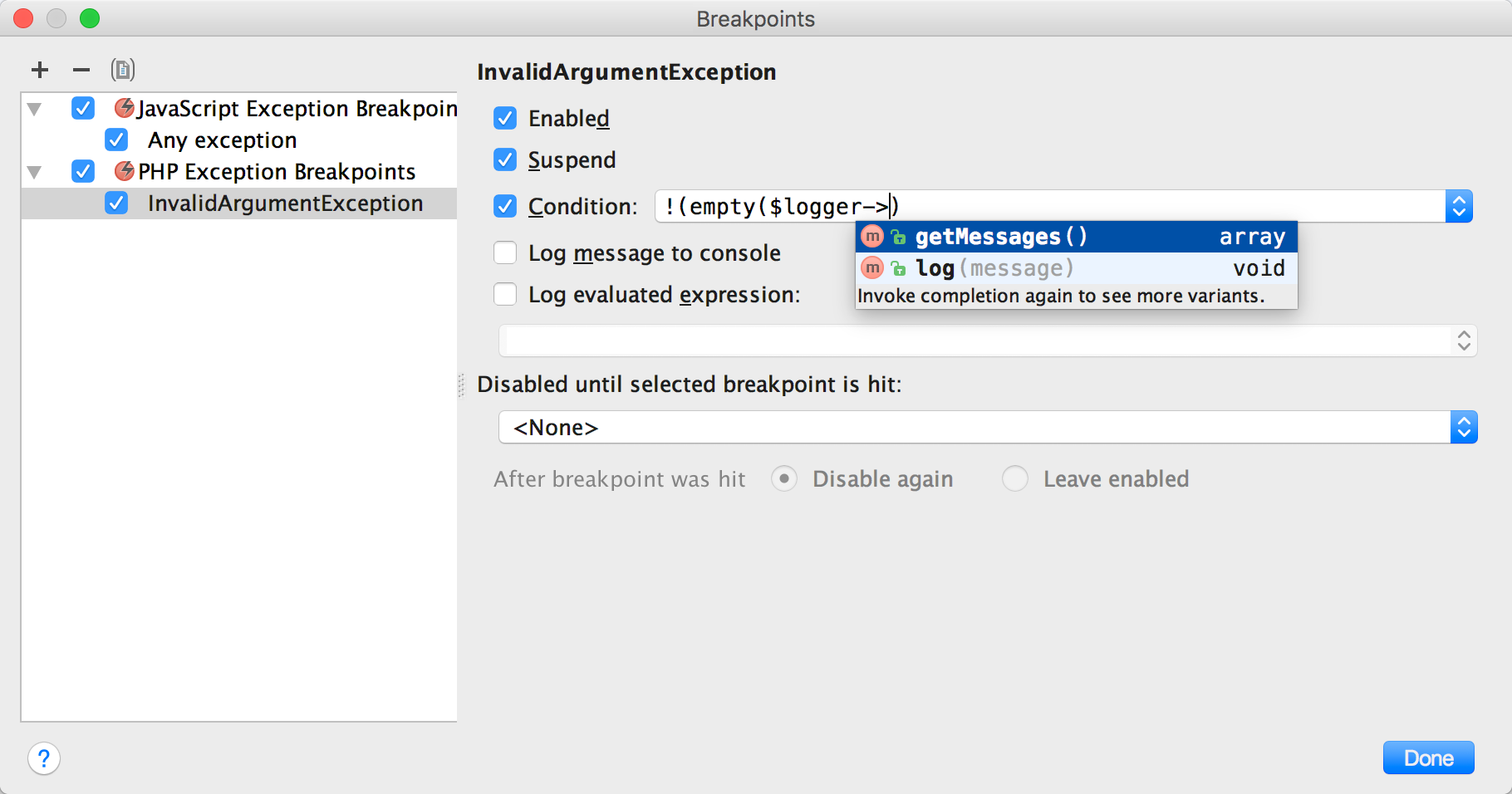 phpstorm code formatting