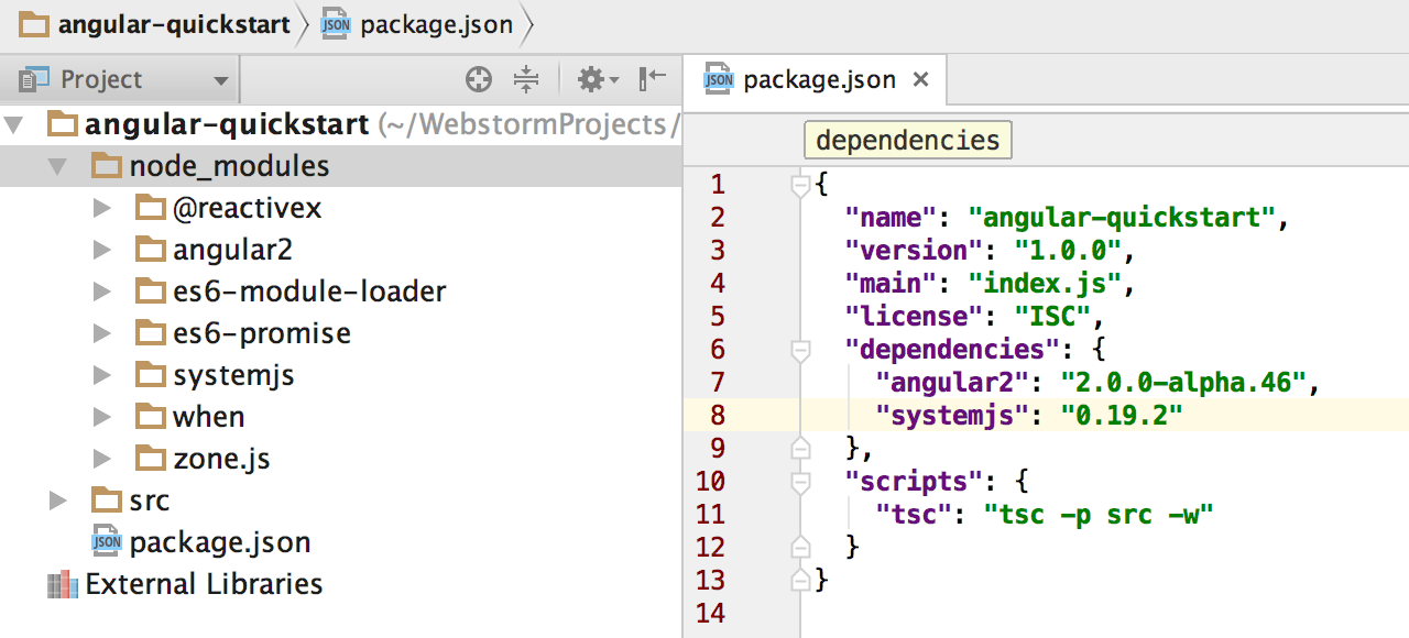 webstorm new file menu edit action icon