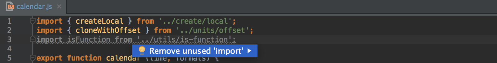 remove-unused-import