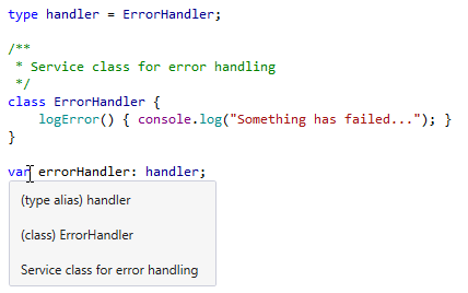 ReSharper support for var, let, const in TypeScript