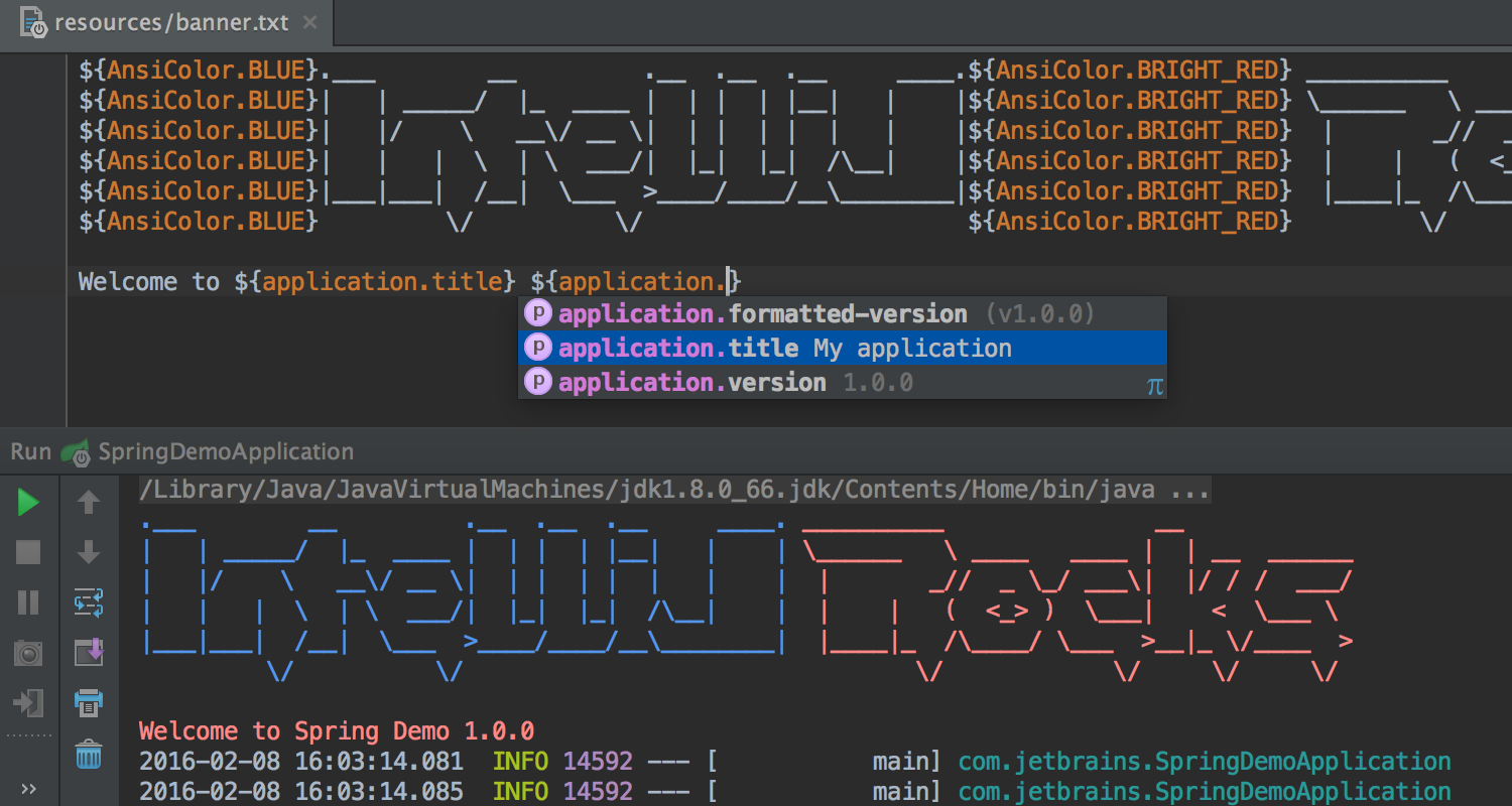 IntelliJ IDEA 16 EAP: Better Spring 