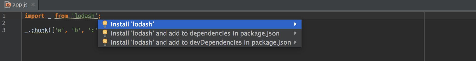 install-dependency