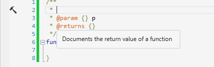 JSDoc tooltips