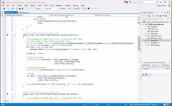 Threads diagram in Visual Studio