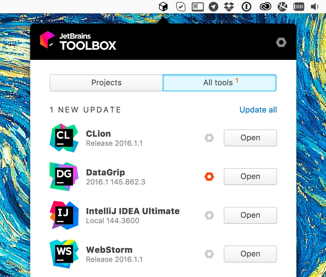 Как удалить toolbox jetbrains