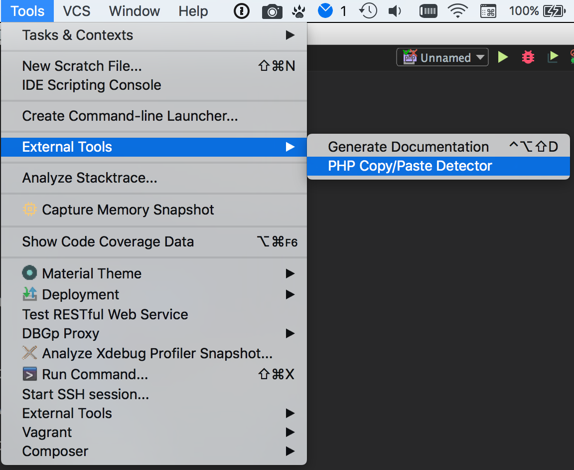 phpstorm shortcuts