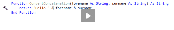 Concatenation to interpolation in VB.NET