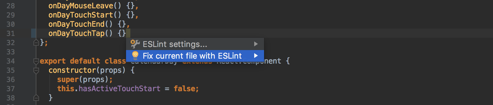 eslint-fix