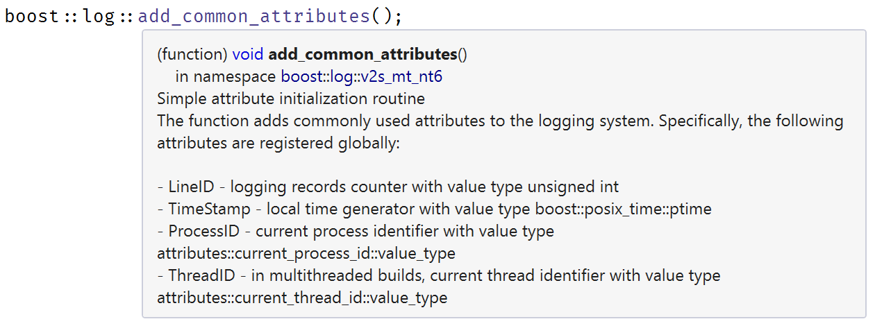 ReSharper C++ rich tooltips