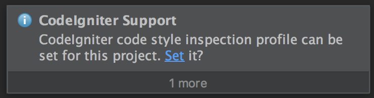 Codeigniter phpstorm