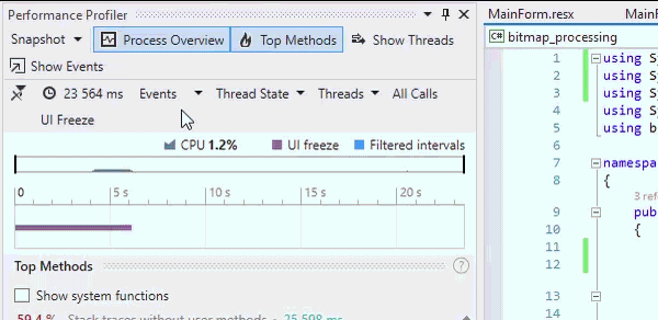 Native allocations. Navigate to code