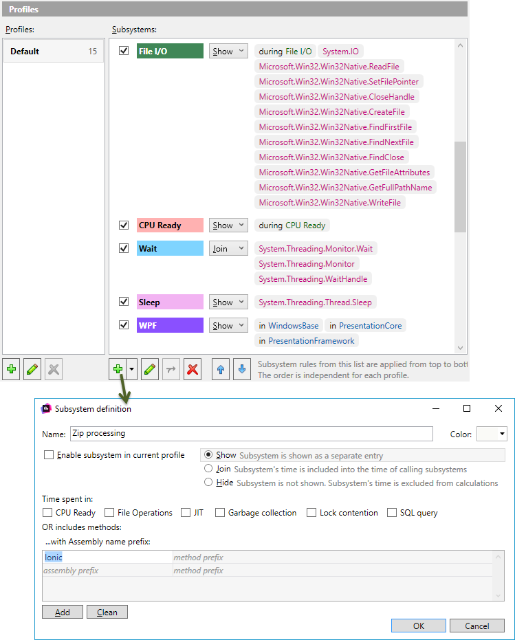 How to add your own subsystem