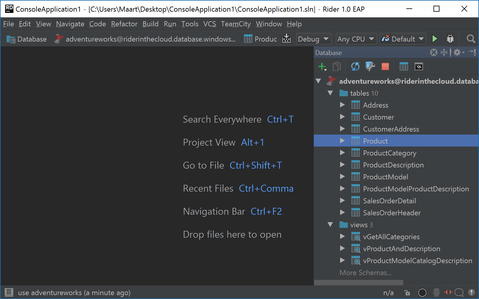 Database editor - Bulk changes, edit multiple cells