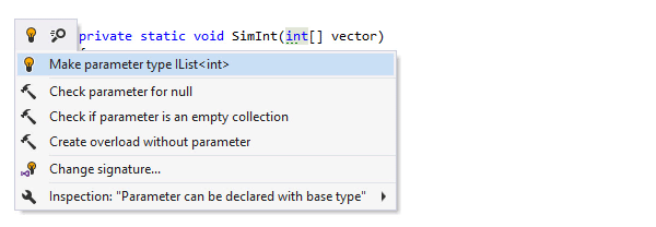 Migrating to IEnumerable